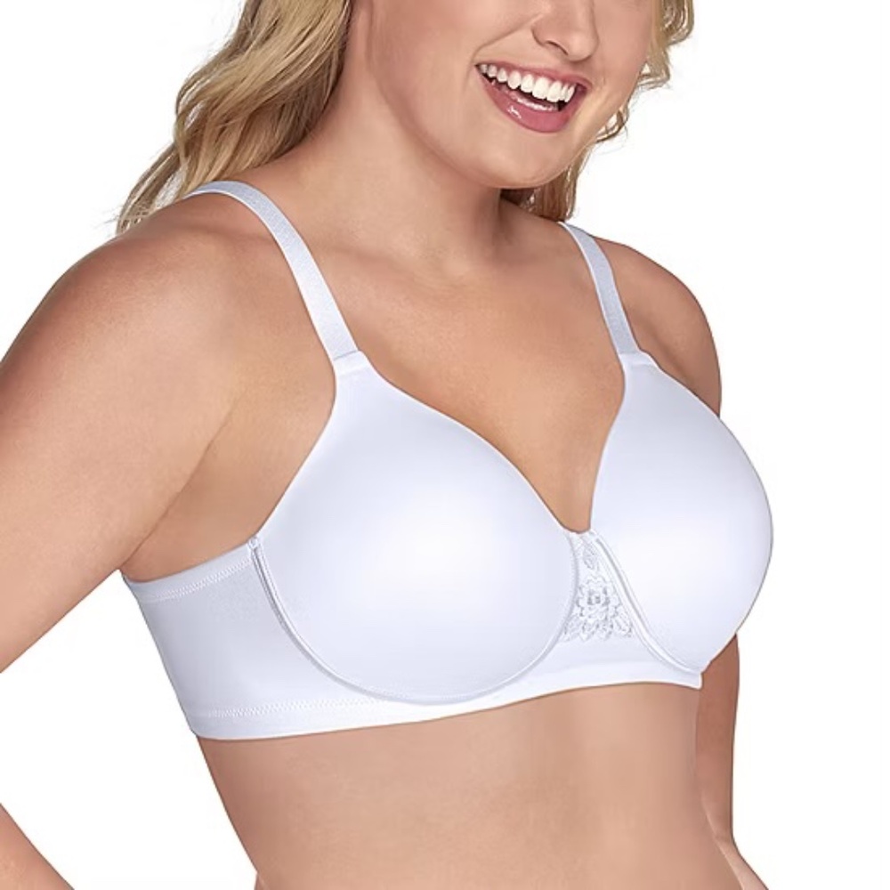 New Vanity Fair Beauty Back Bra 44B Wireless White